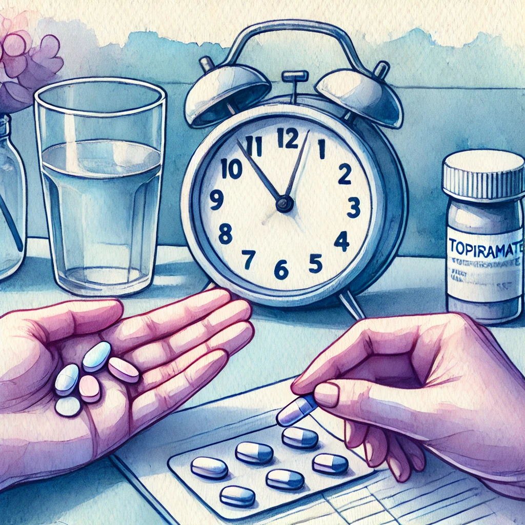 بهترین زمان مصرف قرص توپیرامات برای لاغری