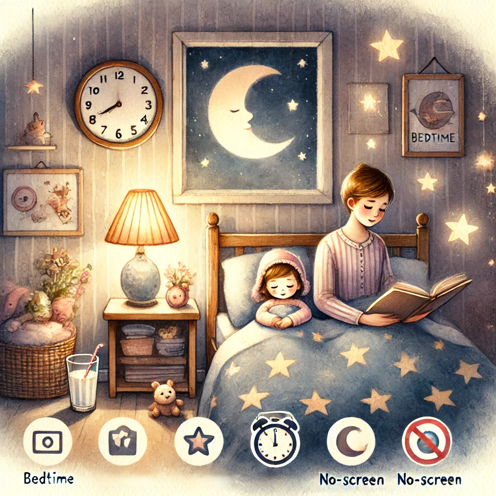 بهداشت خواب فرزندان